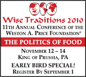 2010 Wise Traditions Conf logo