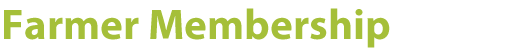 Farmer Membership