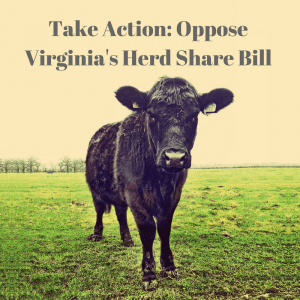 Oppose Virginia Herd Share Bills