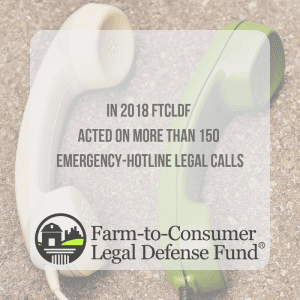 FTCLDF acted on more than 150 emergency-hotline legal calls in 2018.