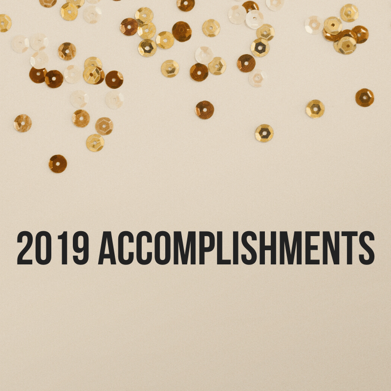 2019 Accomplishments